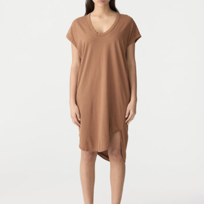 BASSIKE Boxy T-Shirt Dress With Tail II