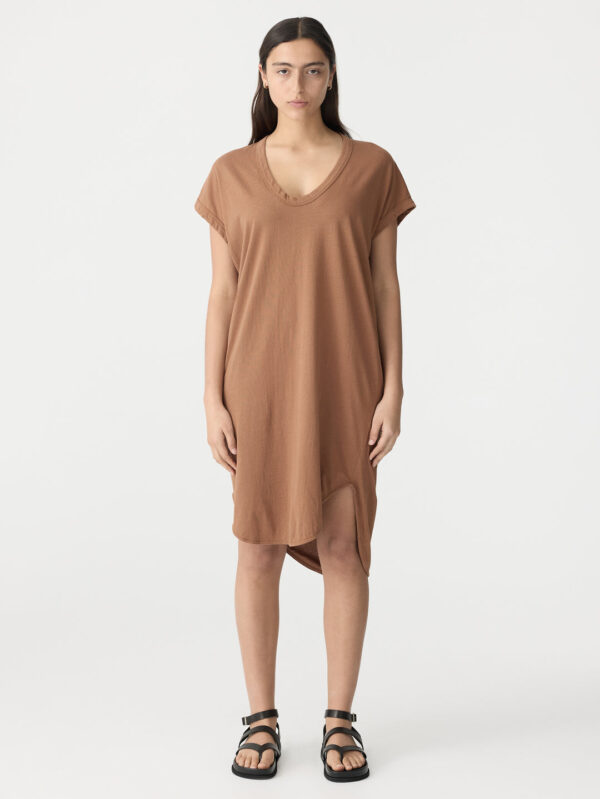 BASSIKE Boxy T-Shirt Dress With Tail II
