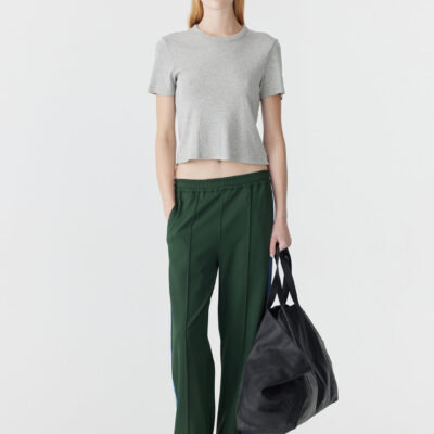 BASSIKE Twill Stripe Detail Pant
