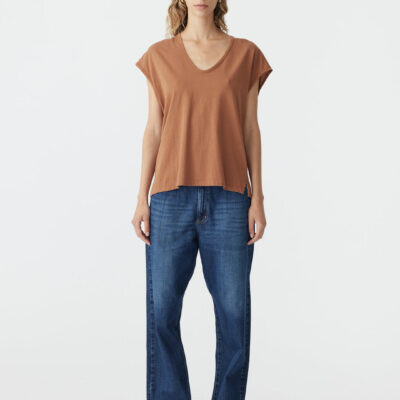 BASSIKE Fine Bind Scoop Neck Tank