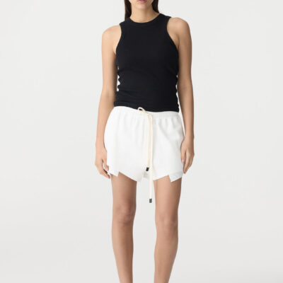 BASSIKE Pocket Detail Waffle Short