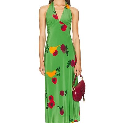 Staud Lucca Silk Dress