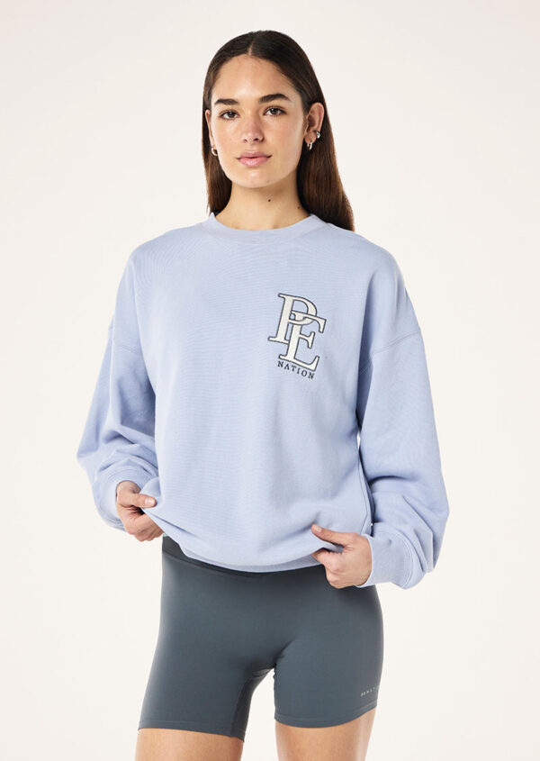 P.E Nation Global Summit Sweat In Heather Blue