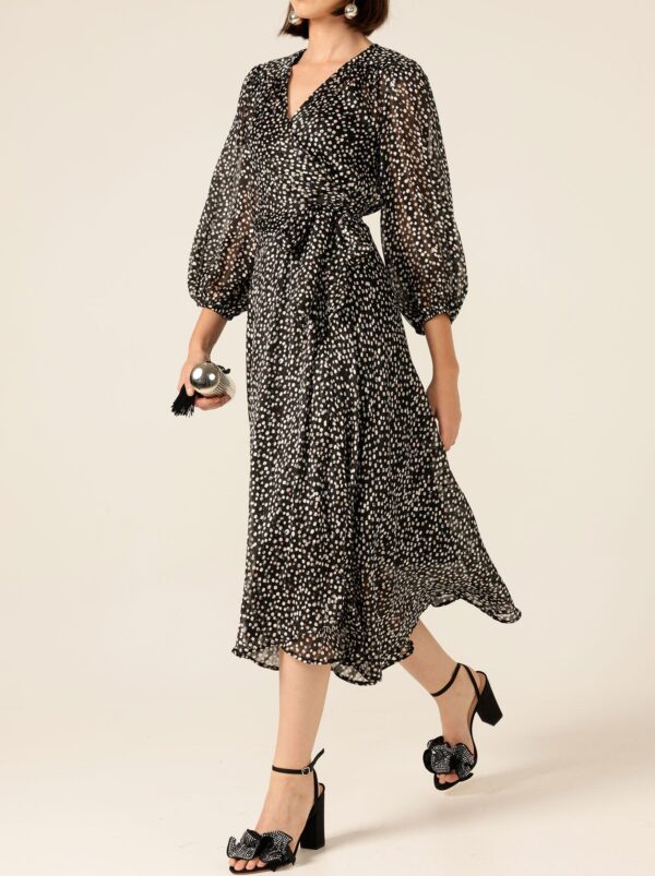 Sacha Drake Moonlit Maze Wrap Dress - Image 2