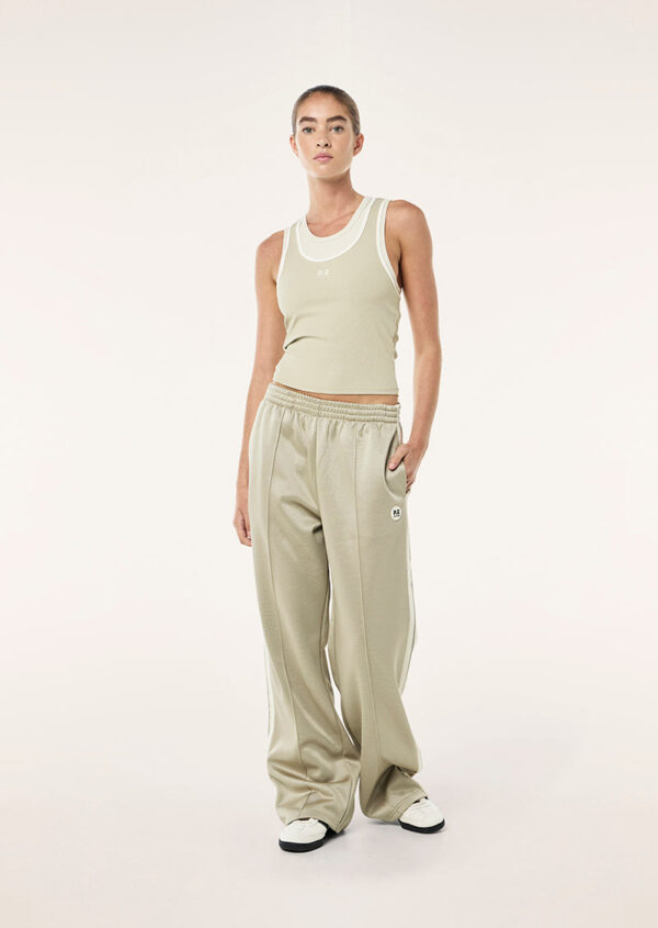 P.E Nation Tricot Trackpant In Biscuit