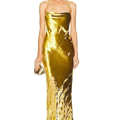 The Sei Cowl Bias Gown