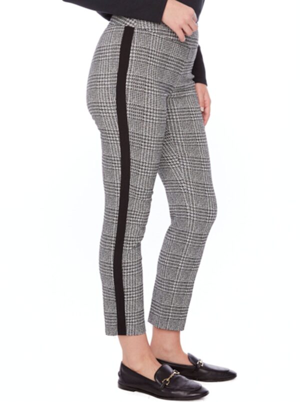 Up! 28" Arctic Plaid Techno Ankle Pant - Image 2
