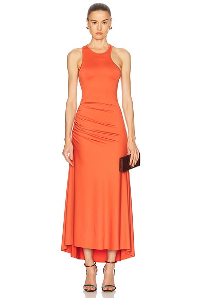 Victoria Beckham Asymmetric Tank Midi Dress - Miss Nelly