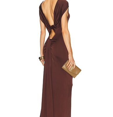 Victoria Beckham Twist Back Gown