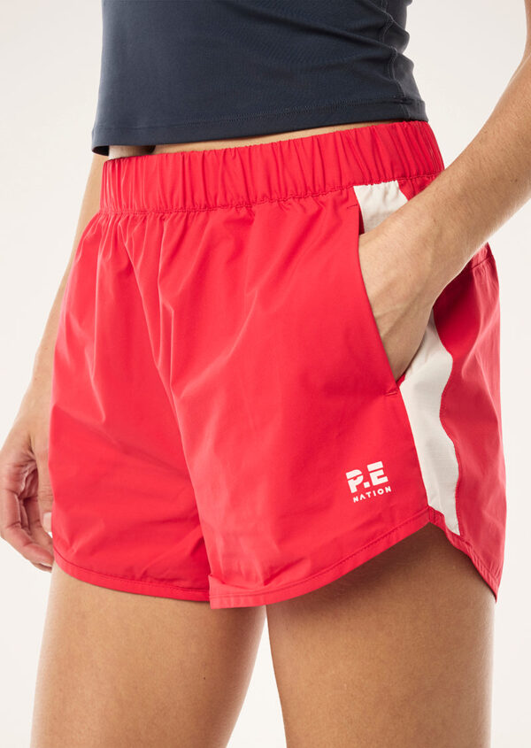 P.E Nation Global Venture Short In Strawberry - Image 2