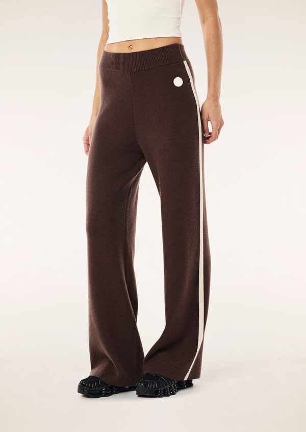 P.E Nation Global Verge Knit Pant In Espresso - Image 3
