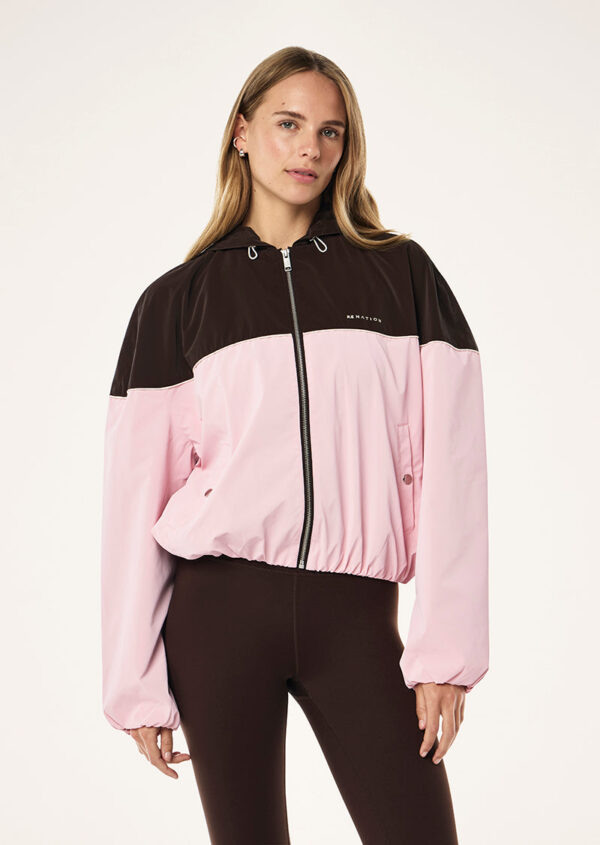 P.E Nation Global Vertex Jacket In Espresso