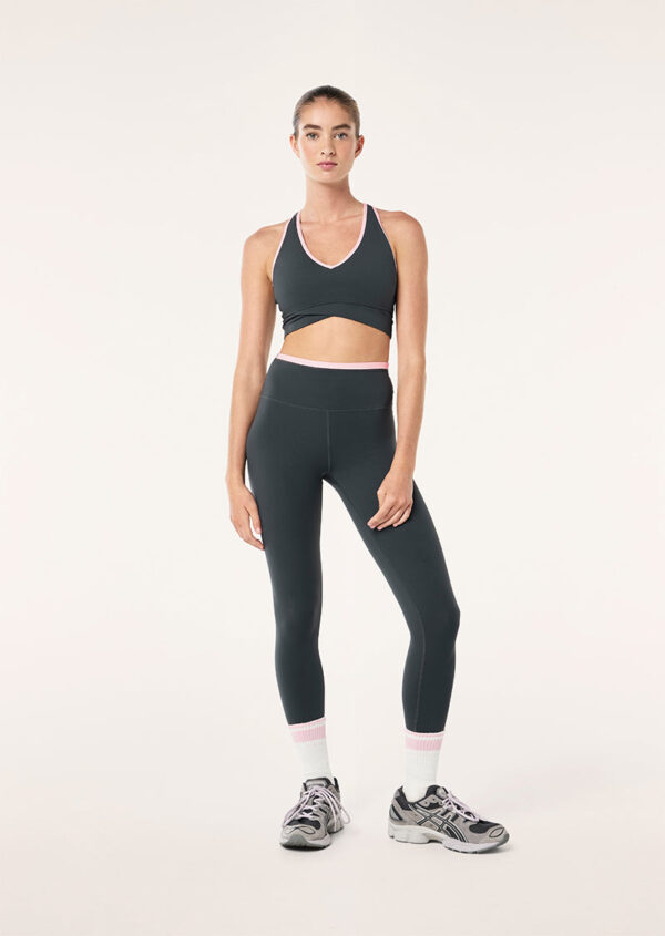 P.E Nation Vita Sports Bra In Asphalt - Image 3