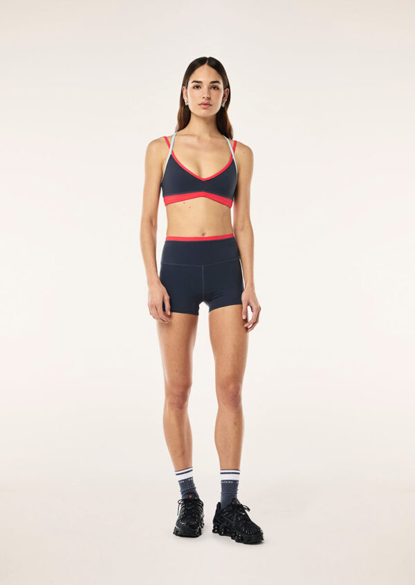 P.E Nation Global Vita 2.5" Bike Short In Marine Blue