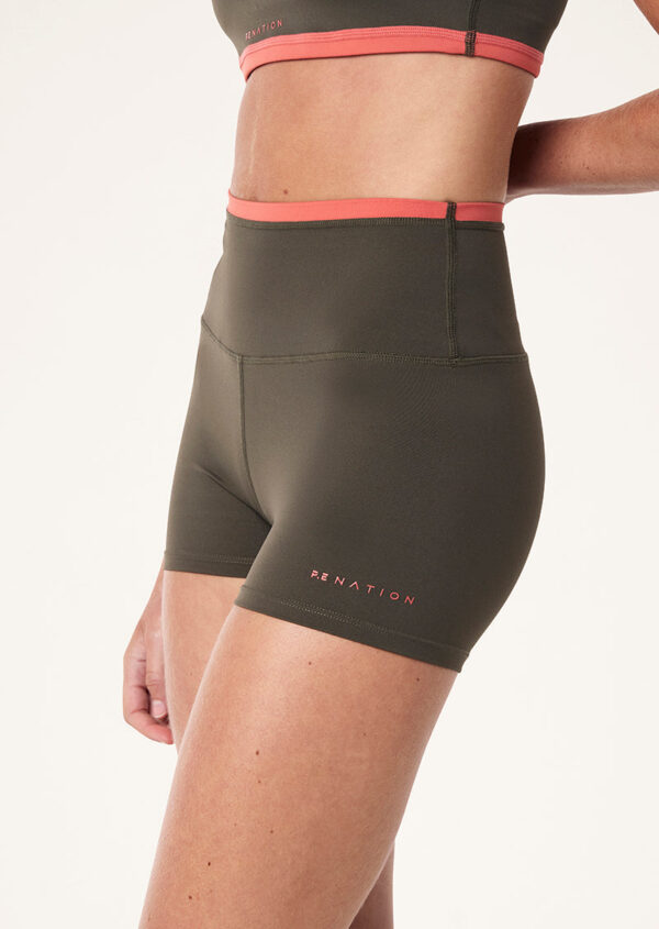 P.E Nation Vita 2.5" Bike Short In Tarmac - Image 2