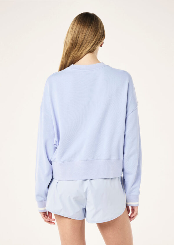 P.E Nation Global Vita Sweat In Heather Blue - Image 3
