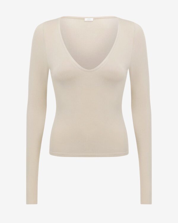 CSB V Neck Long Sleeve Top - Image 4