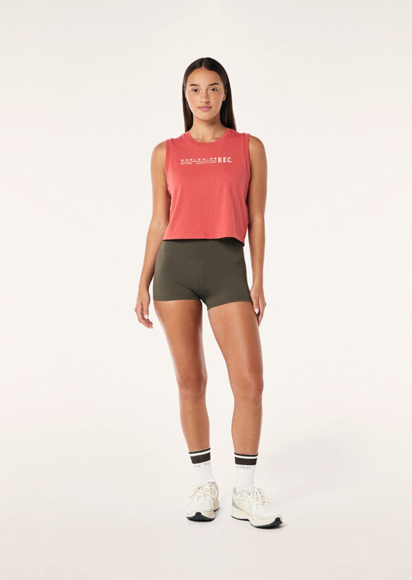 P.E Nation Worldwide Tank In Washed Brick Red - Image 3