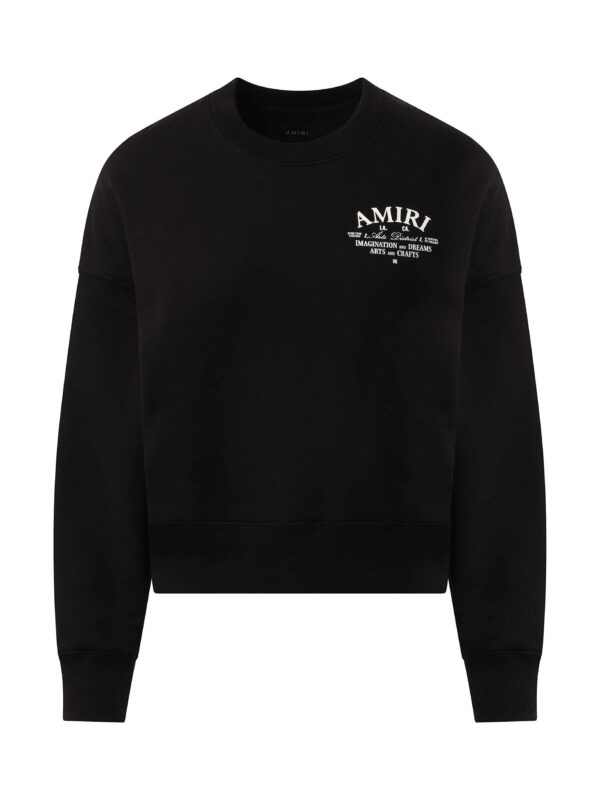 Amiri Amiri Arts District Sweatshirt in Black - Image 2
