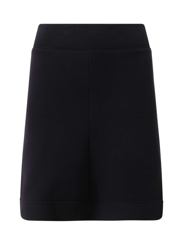 Sacai Sponge Sweat Skirt in Black - Image 2