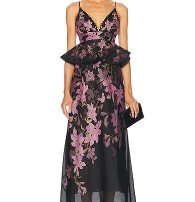 Zimmermann Dawning Ruffle Slip Dress