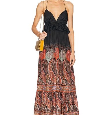 Zimmermann Rhiannon Ruffle Maxi Dress