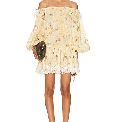 Zimmermann Cascadian Tiered Mini Dress