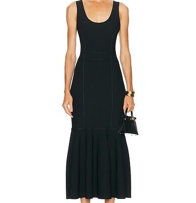 Zimmermann Hypnotic Sculptural Midi Dress