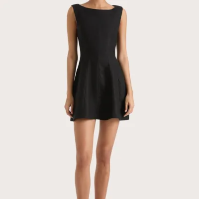 Cerise Mini Dress Black