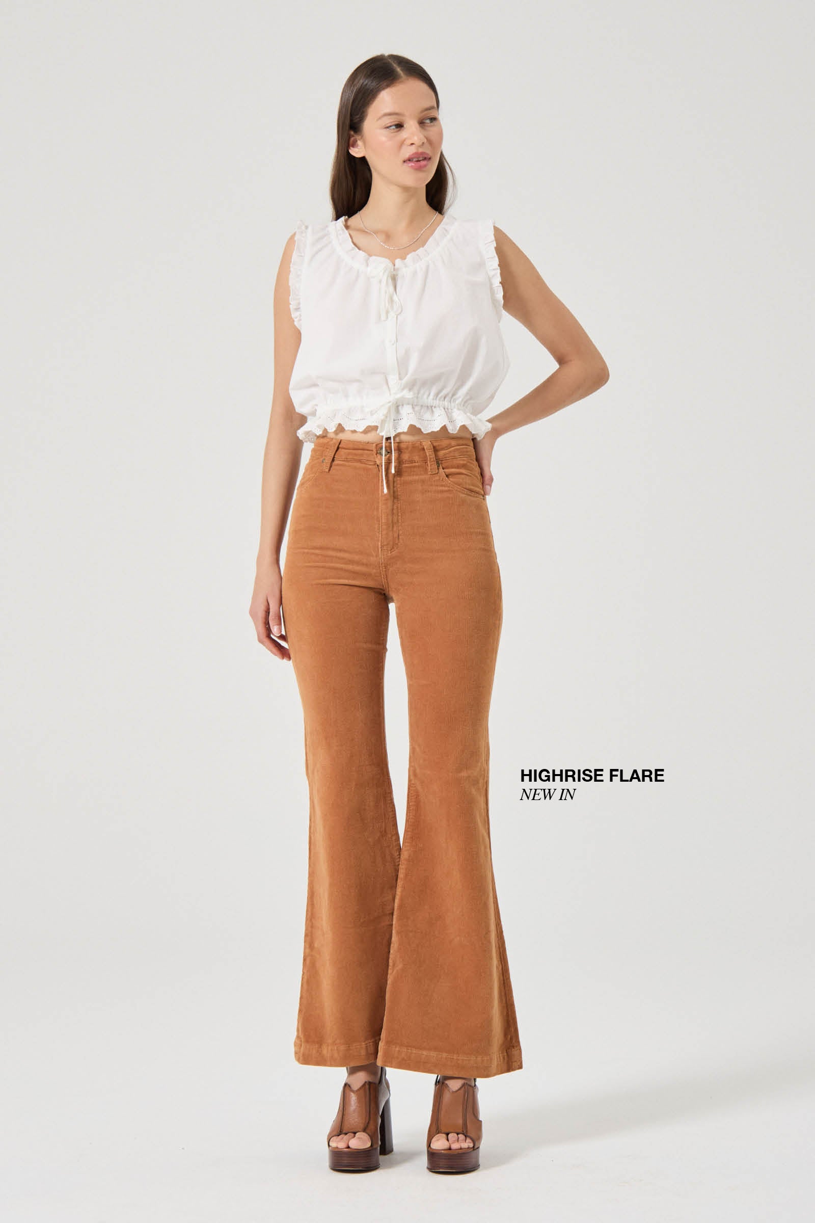 Eastcoast Flare – Caramel Cord Eastcoast Flare - Caramel Cord