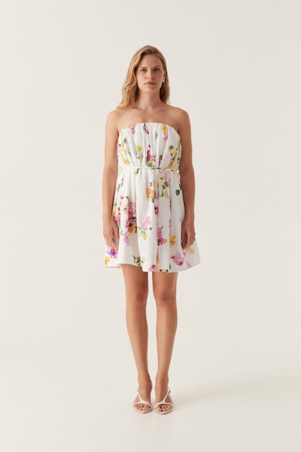 Aje. Ayla Strapless Mini Dress