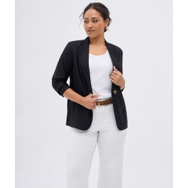 Linen Blend Blazer