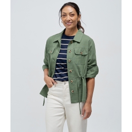 Linen Utility Jacket