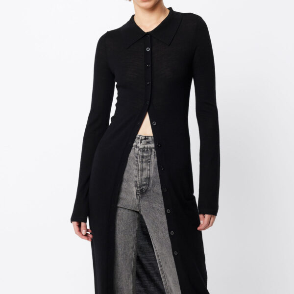 Maine Longline Merino Cardigan