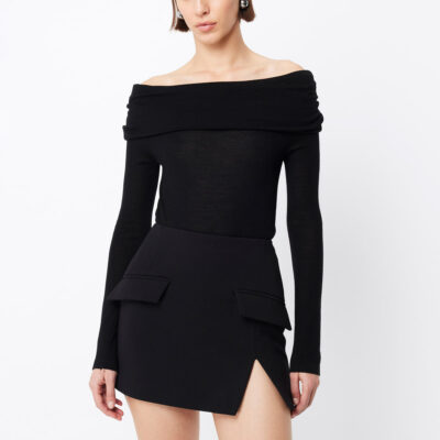 Maine Off Shoulder Merino Top