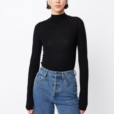 Maine Turtleneck Merino Top