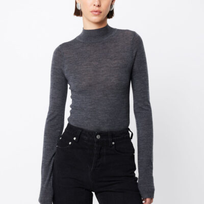 Maine Turtleneck Merino Top