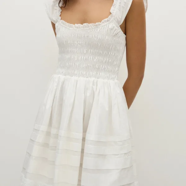 Maja Mini Dress White