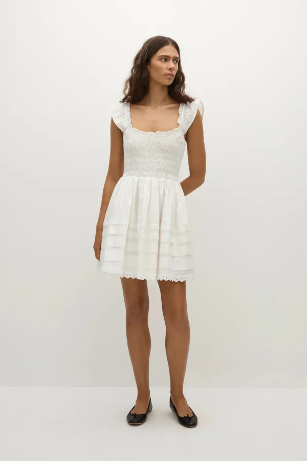 Maja Mini Dress White