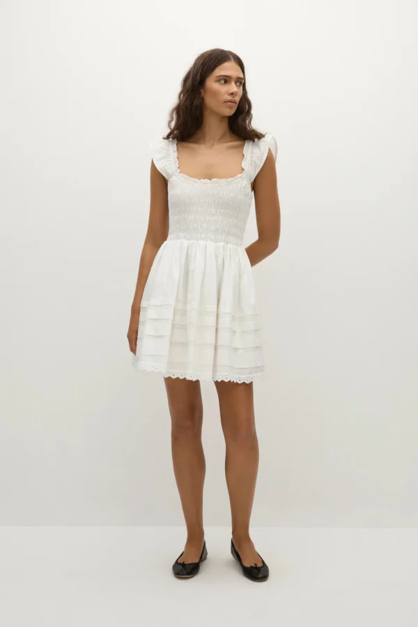 Maja Mini Dress White