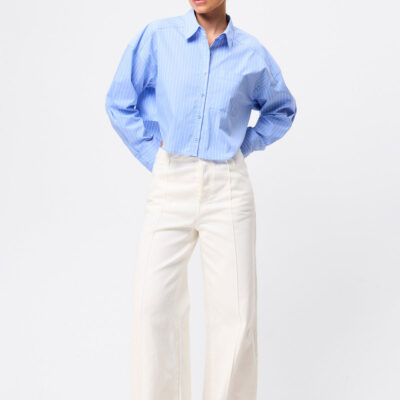 Repeat After Me Cropped Shirt