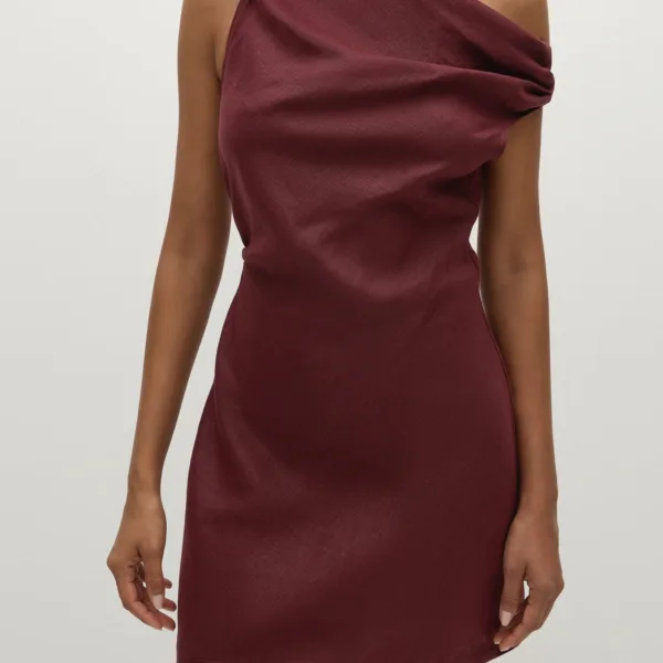 Suis Mini Dress Bordeaux