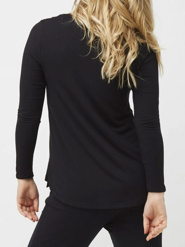 Tani Swing Split Hem Long Sleeve Tee - Image 2