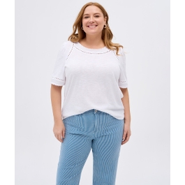 Trim Detail Knit Top