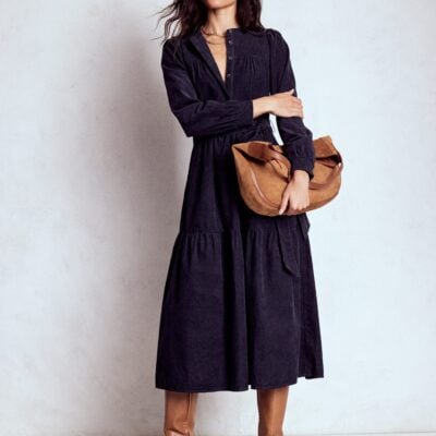 Boden Cecily Cord Midi Dress