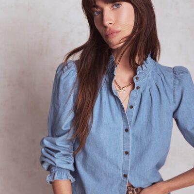 Boden Lorna Denim Top