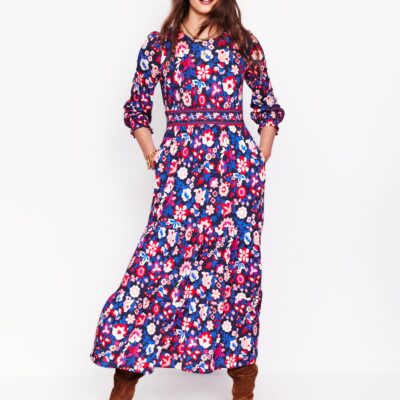 Boden Tabitha Tiered Jersey Dress