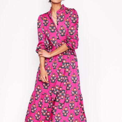 Boden Willow Tiered Jersey Dress