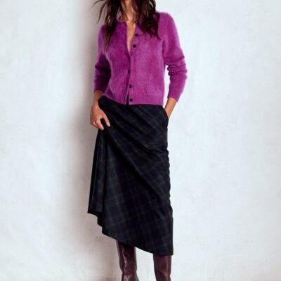 Boden Hayley Wool Midi Skirt
