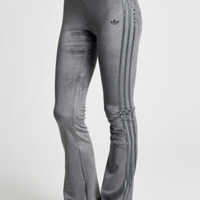 Adidas Rib Flared Legging Carbon